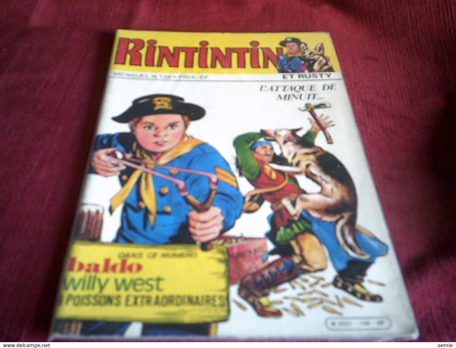 RINTINTIN ET RUSTY   °  N° 139 - Rintintin