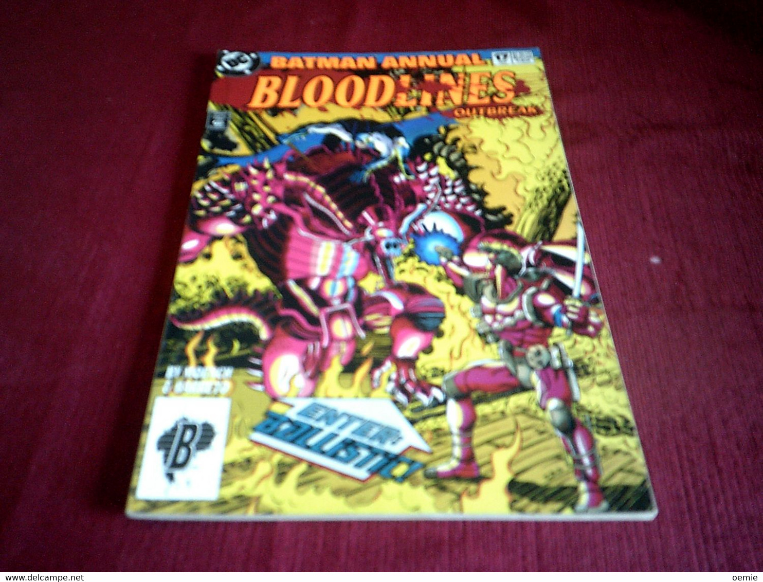 BLOODLINES  N° 17   1993  BATMAN ANNUAL - DC