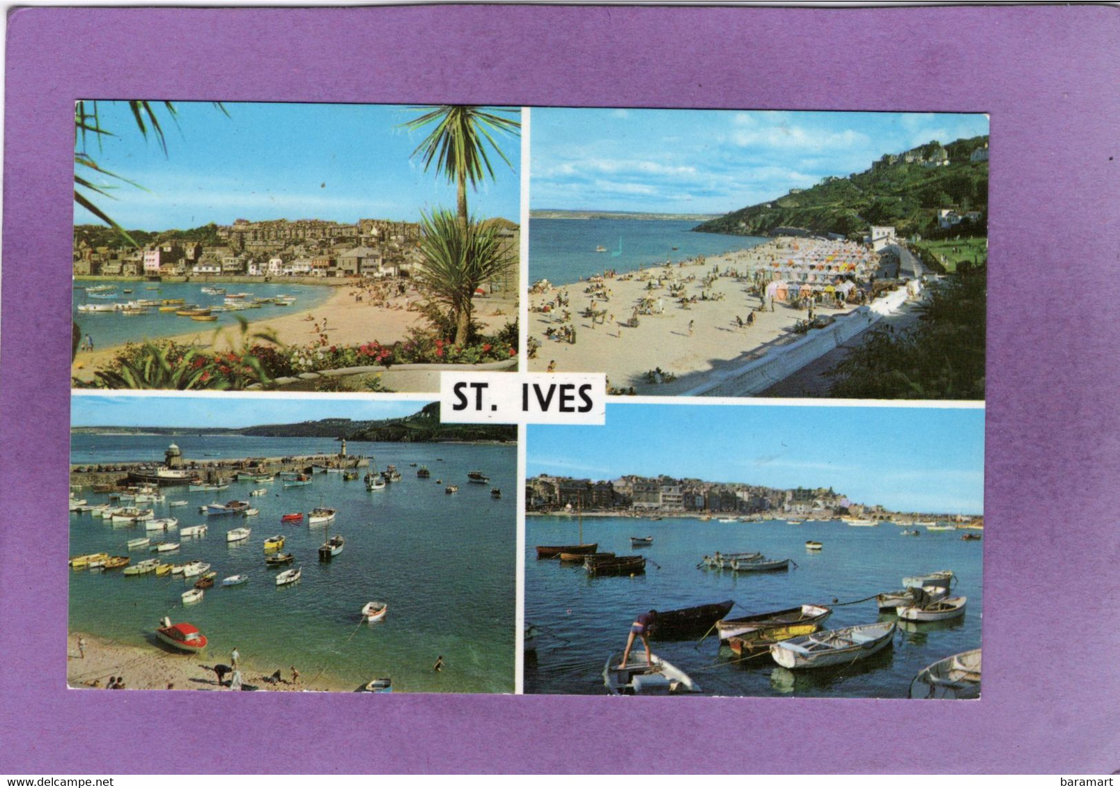 ST IVES  Cornwall  Multiview  The Beach And Harbour Porthminster Beach The Habour - St.Ives