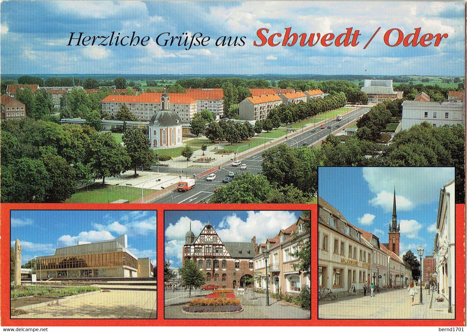 Germany - Schwedt # Ansichtskarte Gebraucht / View Card Used (X1478) - Schwedt