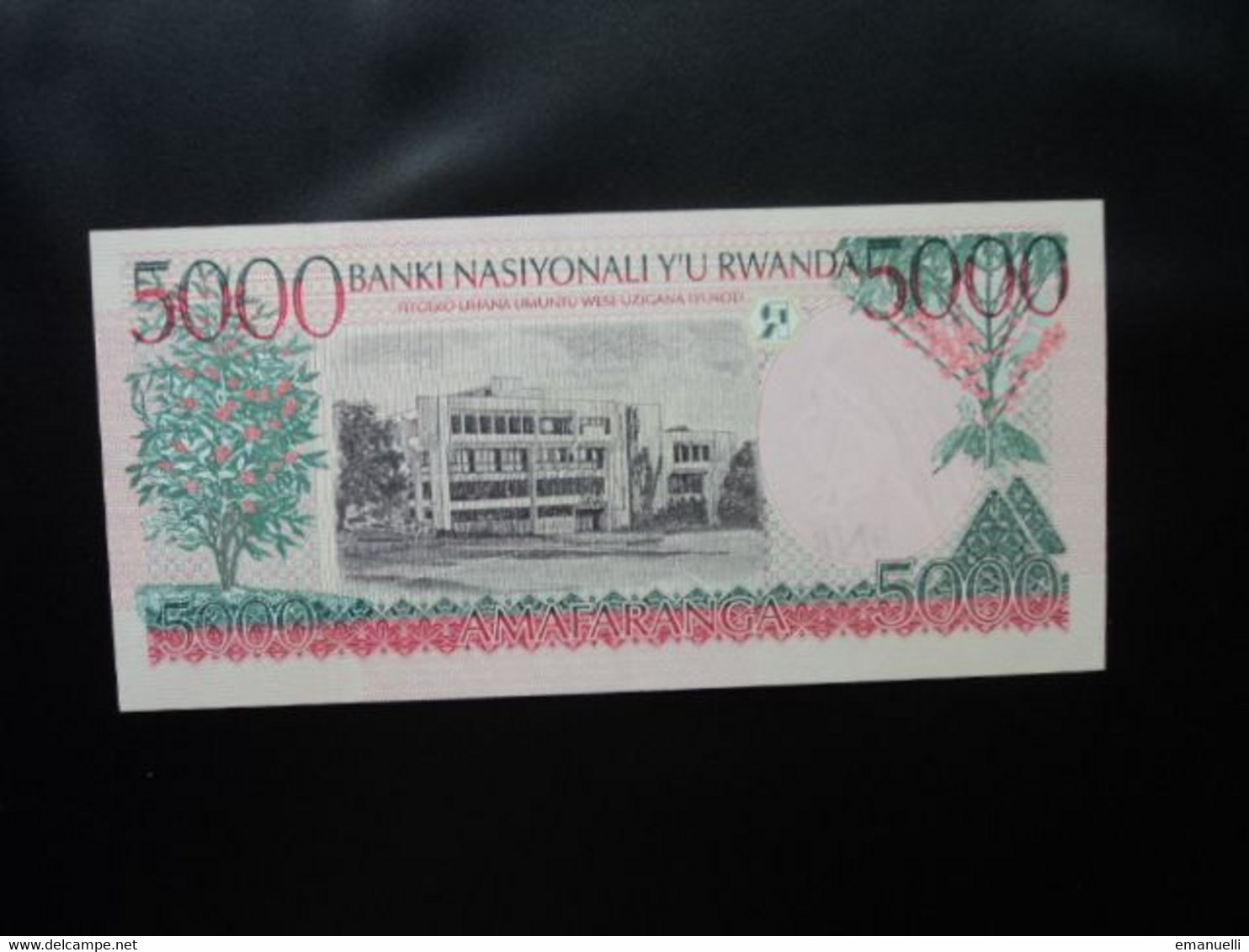 RWANDA * : 5000 FRANCS   1.12.1998    P 28a      NEUF ** - Rwanda