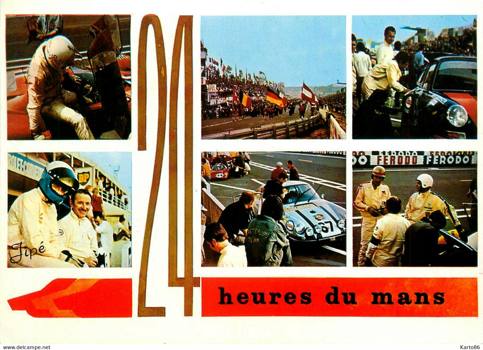 Le Mans * Circuit Des 24 Heures * Instantanés Sur Les Opérations De Ravitaillement * Sport Automobile Voitures De Course - Le Mans