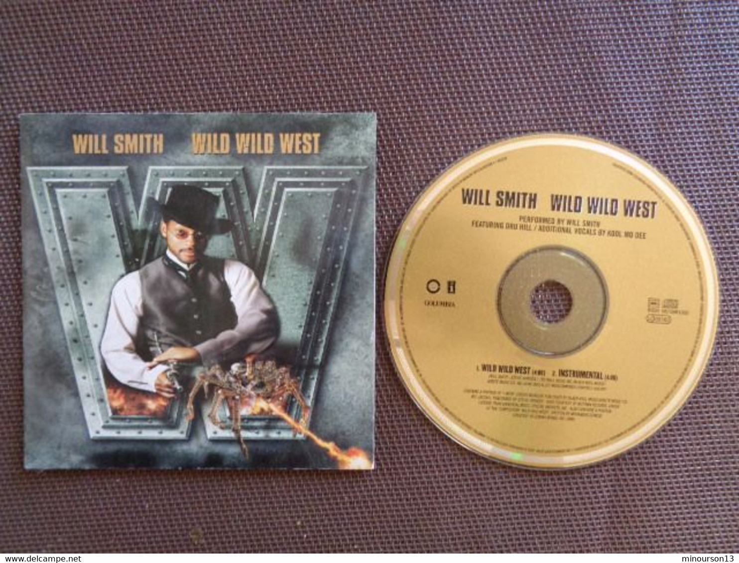 CD 2 TITRES - WILL SMITH, WILD WILD WEST + INSTRUMENTAL - Soul - R&B