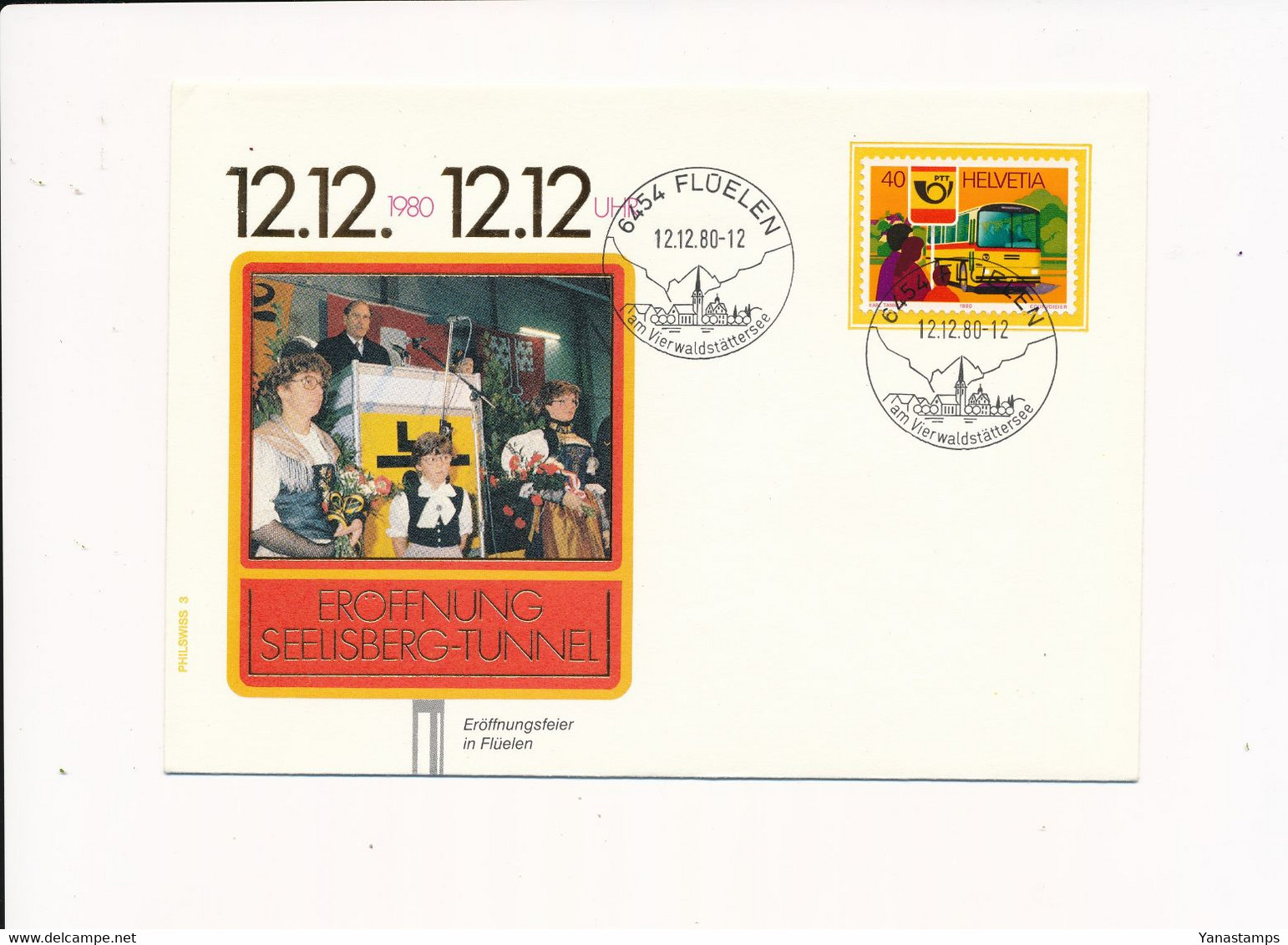 Switserland :   On FDC - Bus