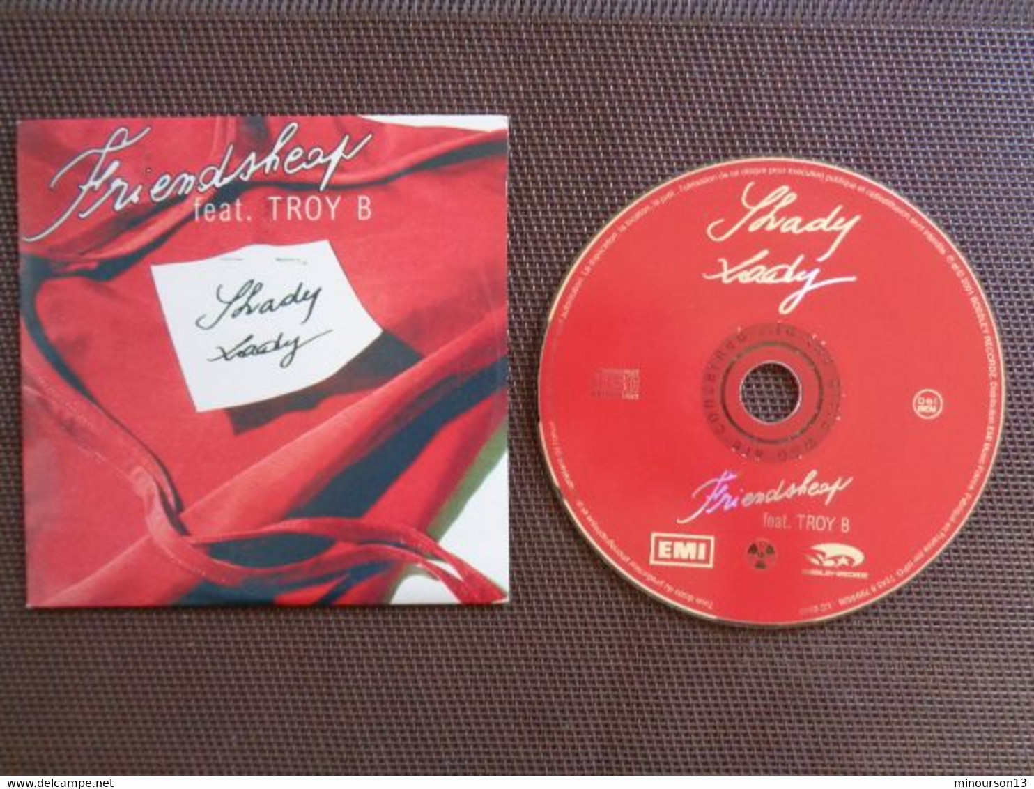 CD 2 TITRES - SHAGY LADY - RADIO EDIT & EXTENDED MIX - Soul - R&B