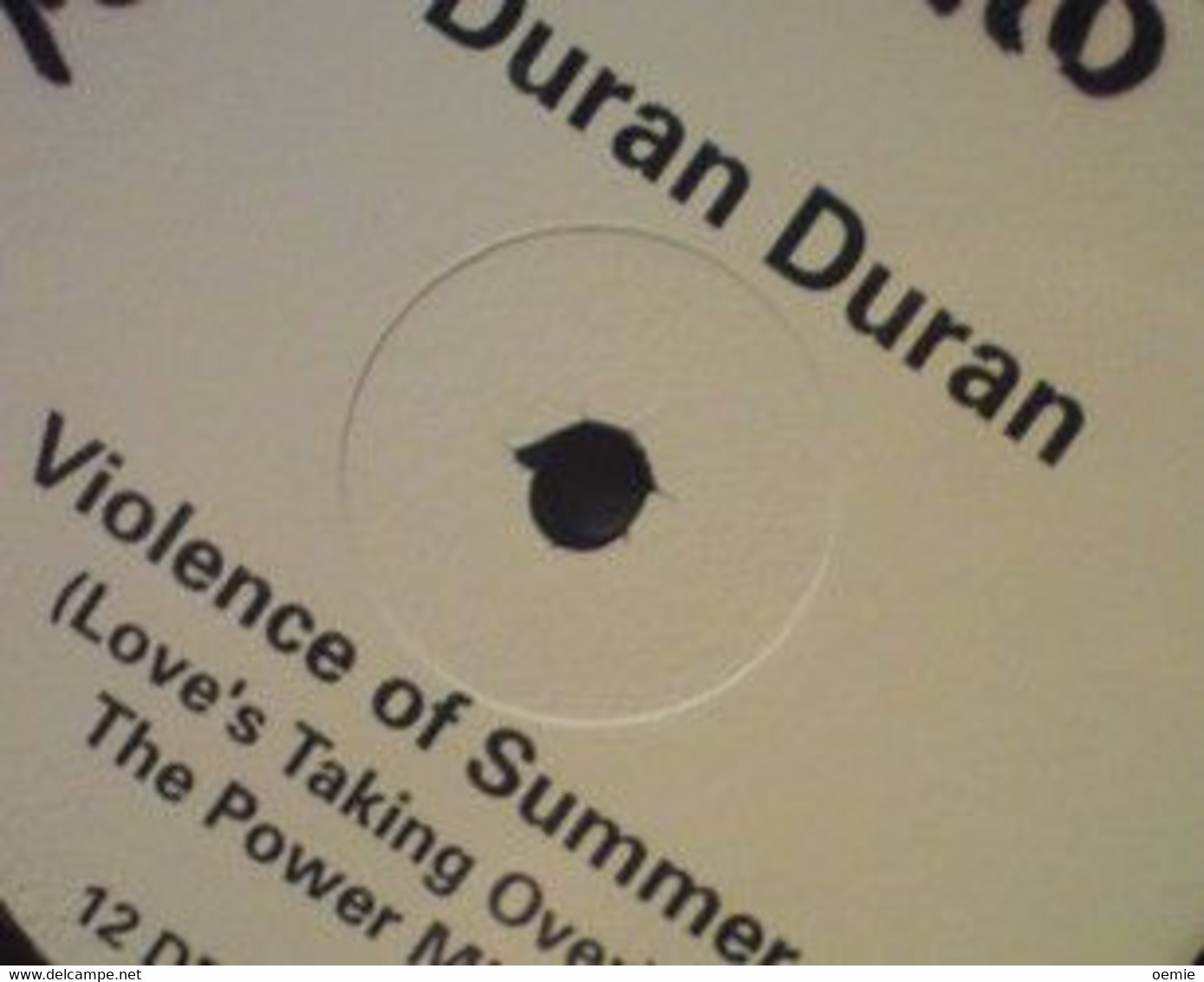 DURAN DURAN °  VIOLENCE OF SUMMER    PROMO - 45 T - Maxi-Single