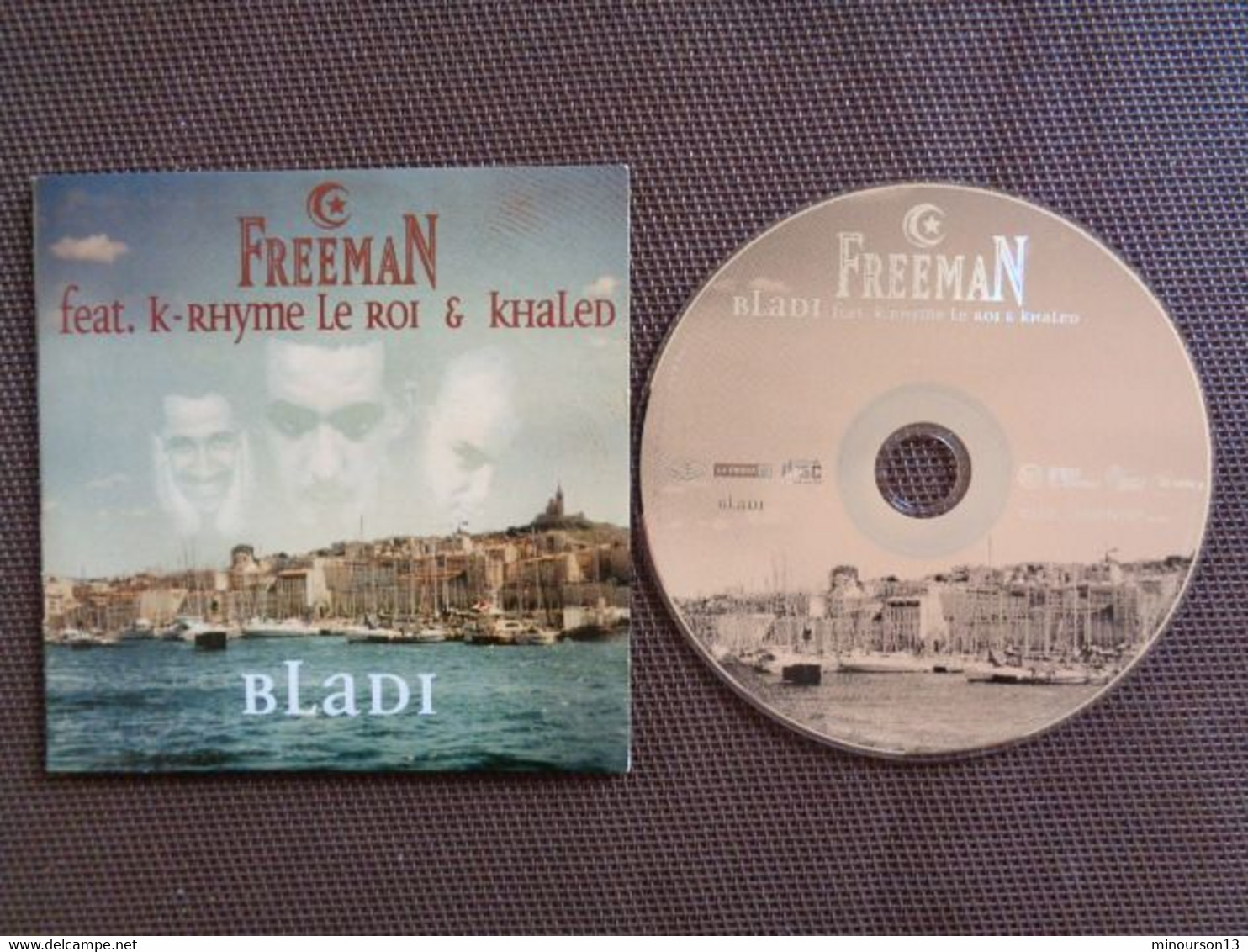 CD 2 TITRES - FREEMAN FEAT. K-RHYMME LE ROI & KHALED - Rap & Hip Hop