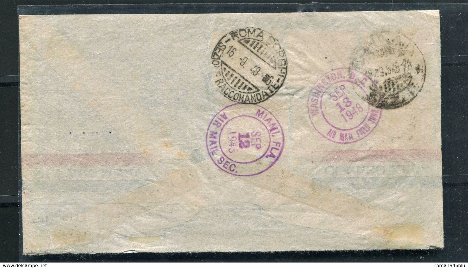 ECUADOR 1948 RARISSIMA BUSTA 1° VOLATORE ELIA LIUT - Ecuador