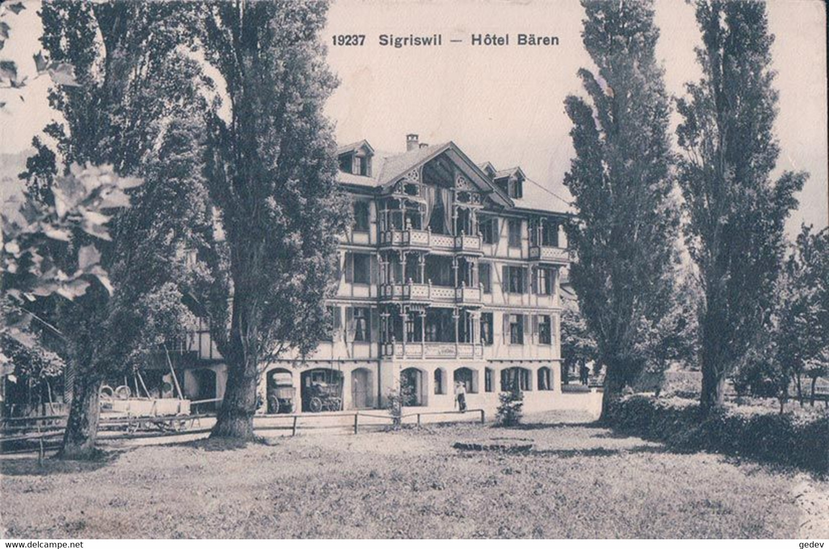 Sigriswil BE, Hôtel Bären (19237) - Sigriswil
