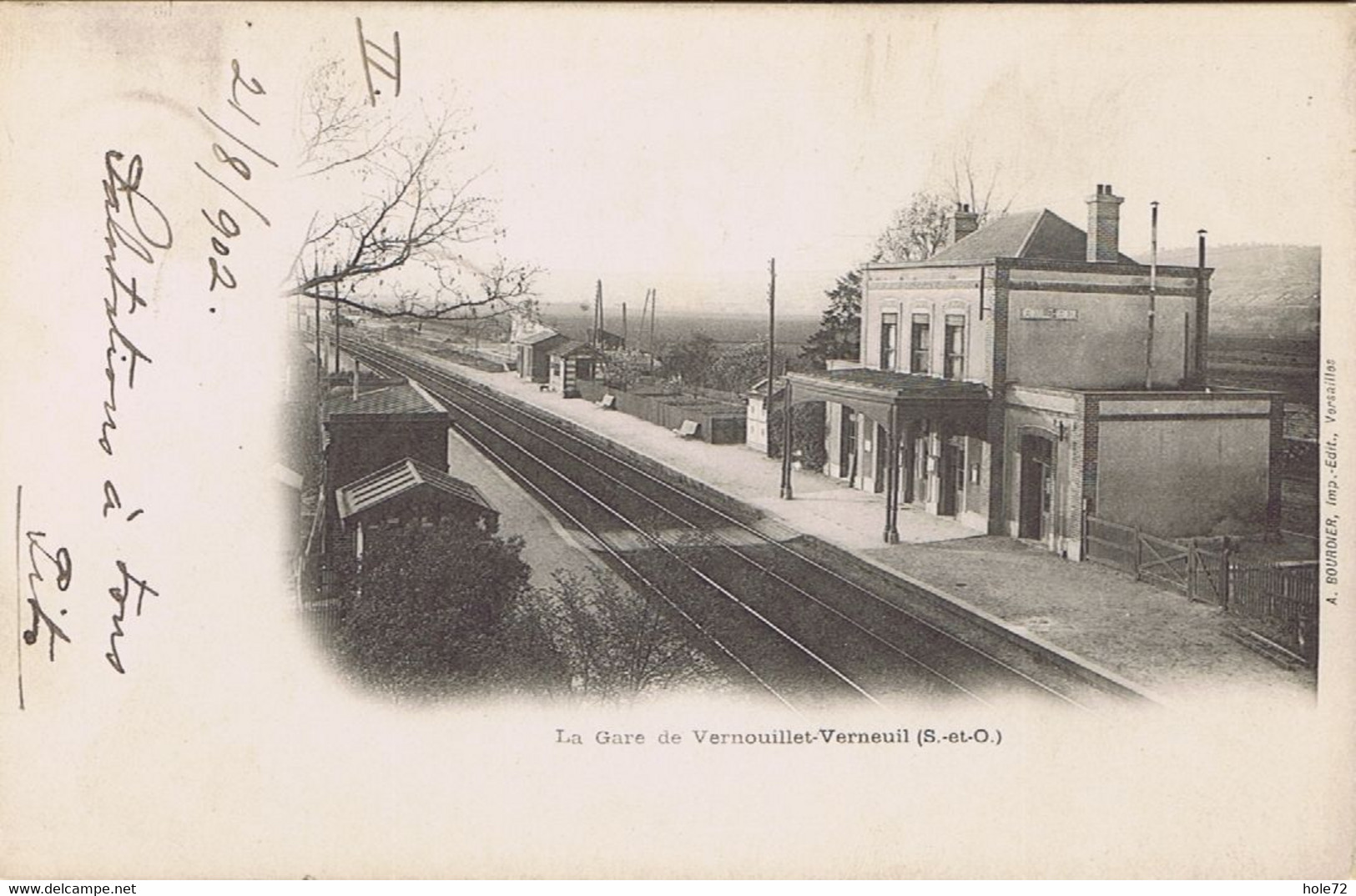 78 - Vernouillet-Verneuil (Yvelines) - La Gare - Vernouillet