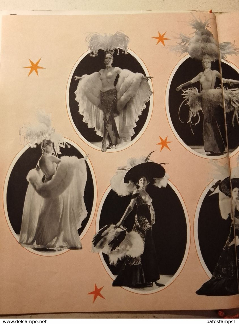 188576 FRANCE THEATRE LIDO CHAMPS ELYSEES PARIS GRAND SHOW LUXURY CABARET & PROGRAMA NO POSTAL POSTCARD