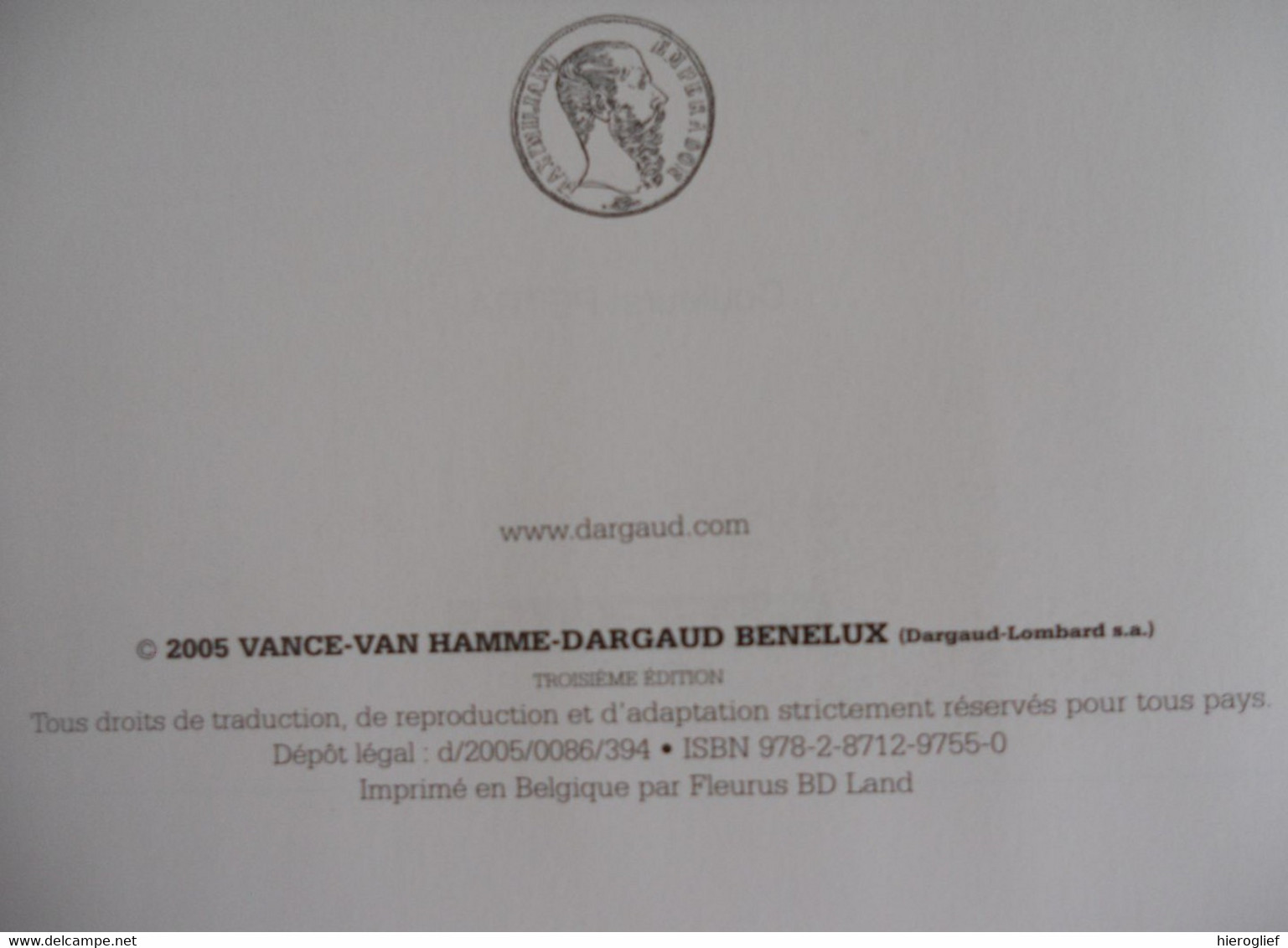 XIII - L'OR DE MAXIMILIEN - W. Vance J. Van Hamme - Dargaud 2005 - XIII