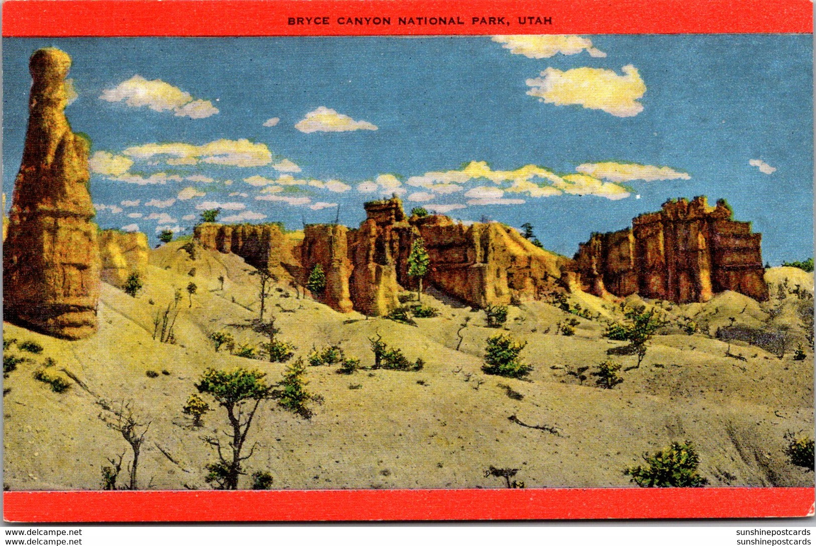 Utah Bryce Canyon National Park View Looking East - Bryce Canyon