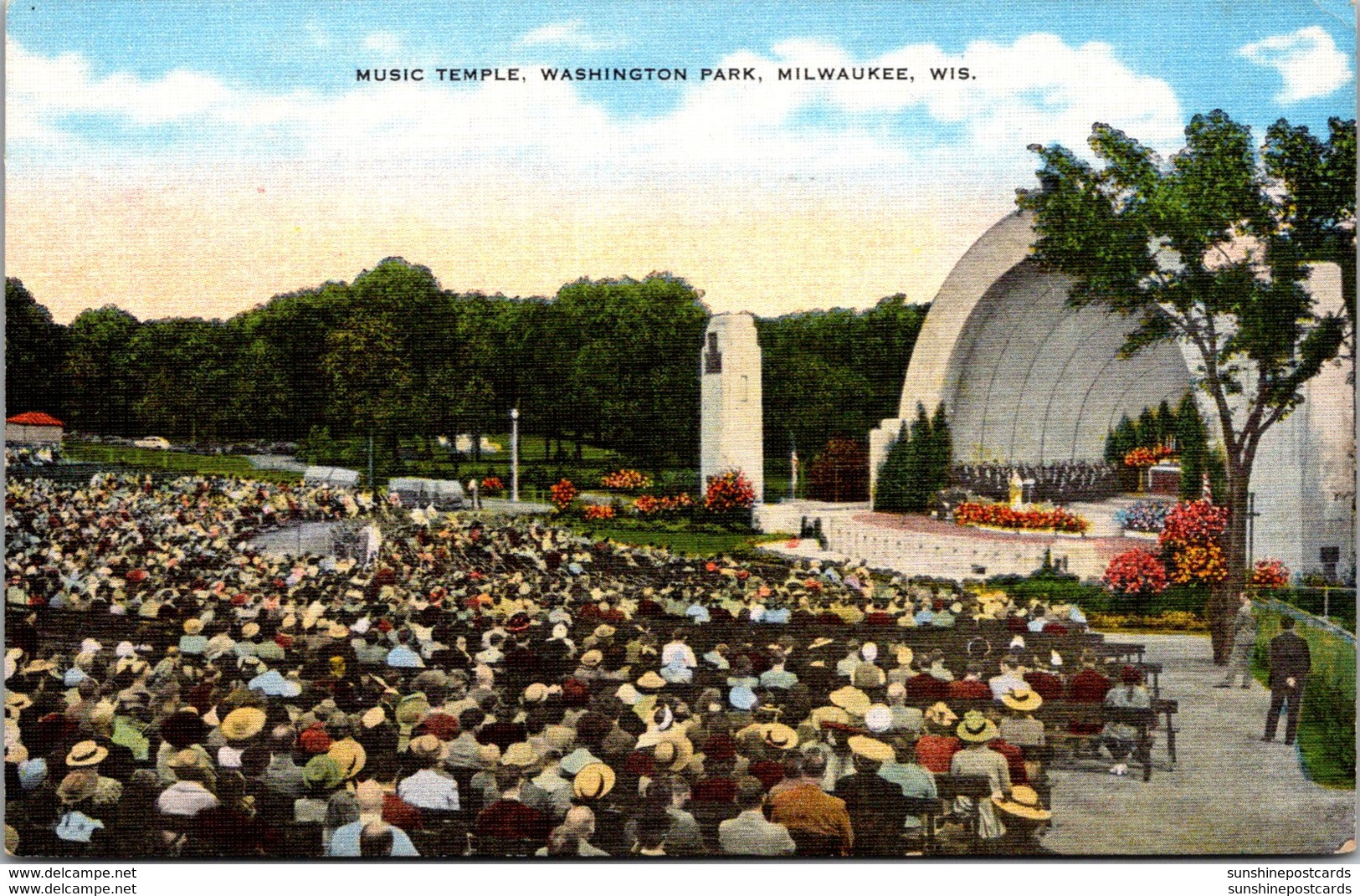 Wisconsin Milwaukee Washington Park Music Temple - Milwaukee