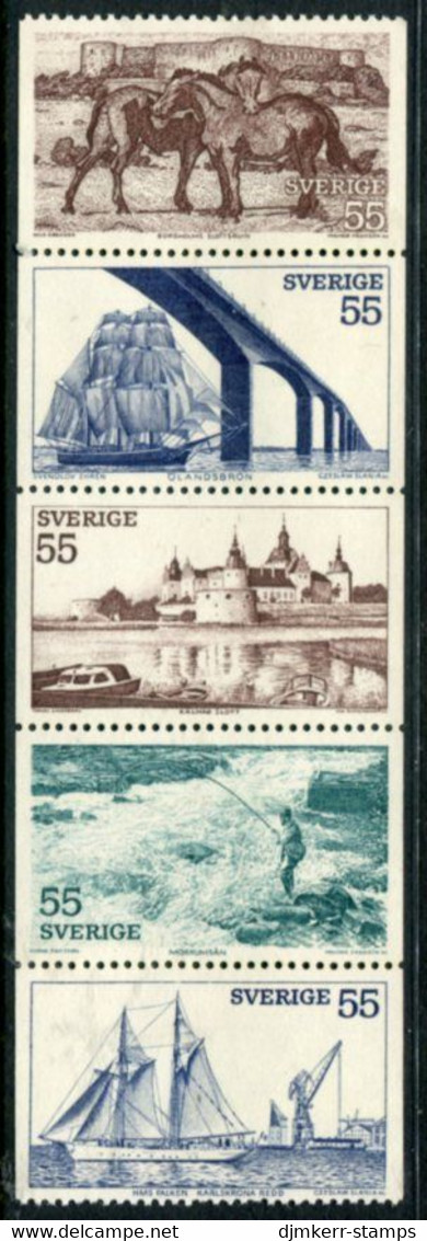 SWEDEN 1972 Tourism: South Sweden MNH / **.  Michel 752-56 - Neufs