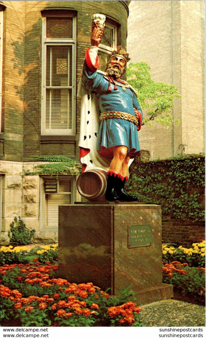 Wisonsin Milwaukee Pabts Brewery King Gambrinus Statue - Milwaukee