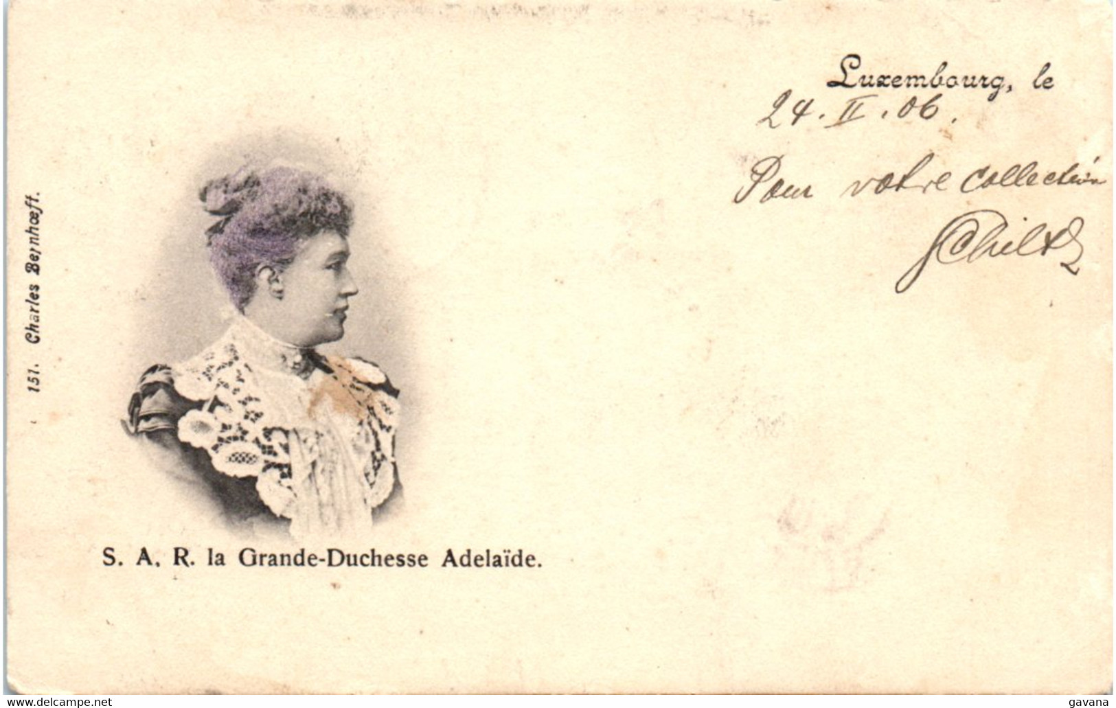 S.A.R. La Grande Duchesse Adelaide - Famiglia Reale