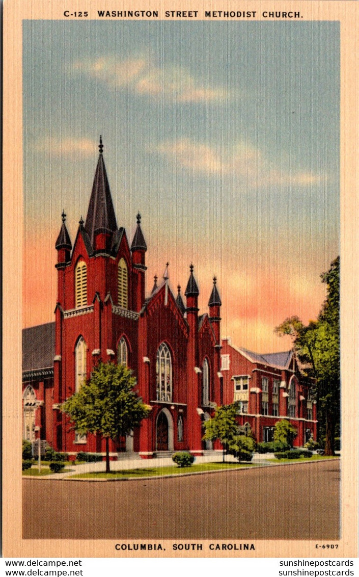 South Carolina Columbia Washington Street Methodist Church - Columbia