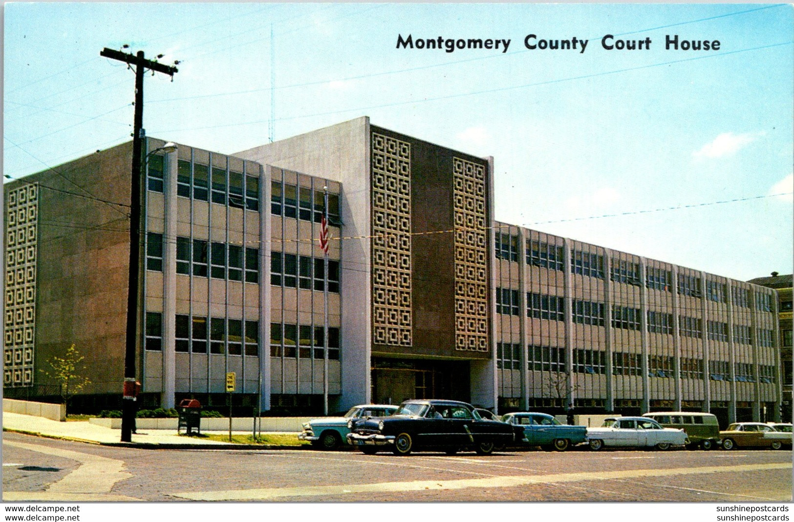 Alabama Montgomery County Court House - Montgomery