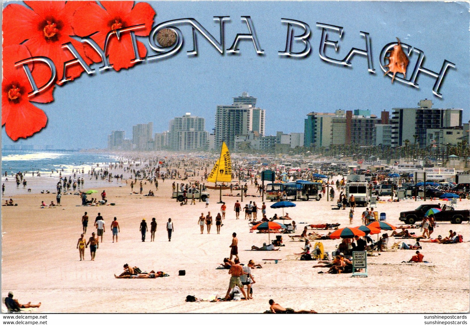 Florida Daytona Beach Looking South 2002 - Daytona