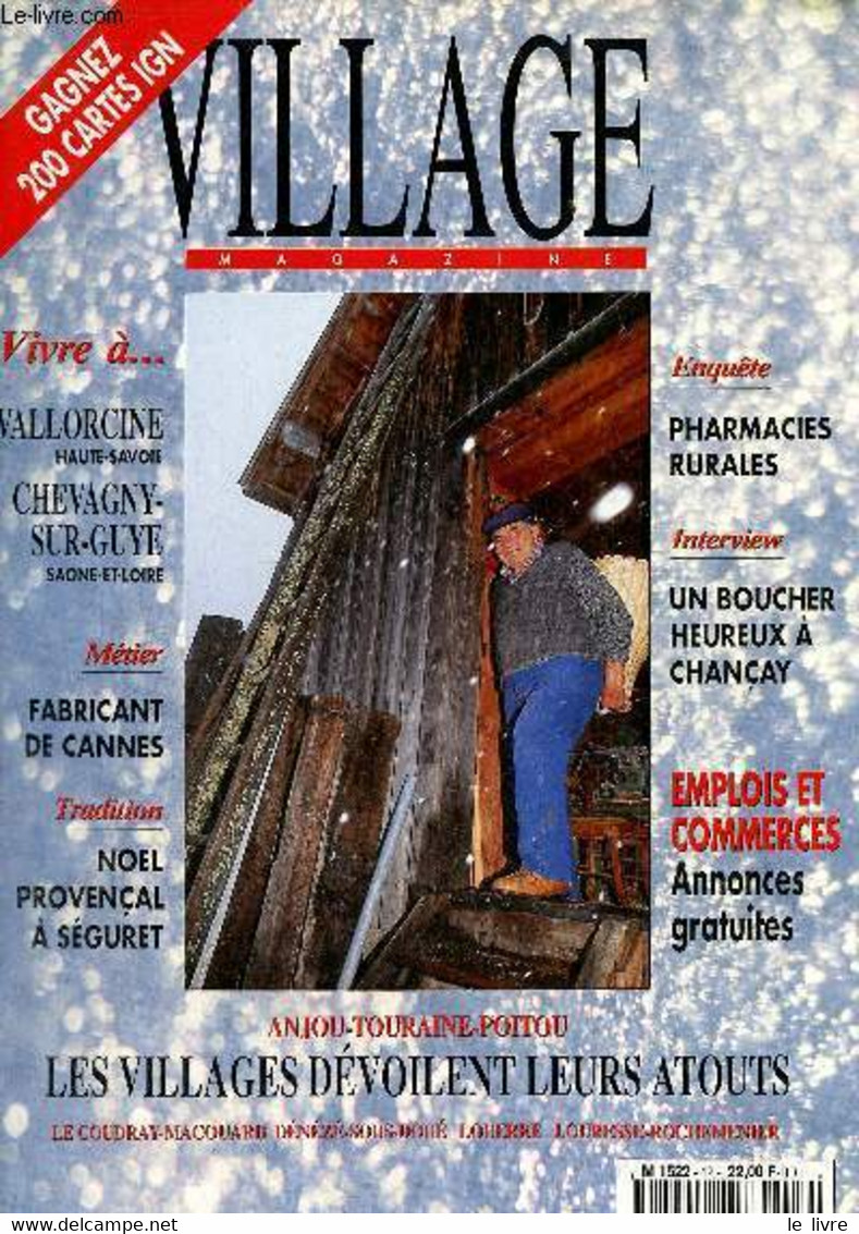 Village Magazine N°12 Janvier-février 1995 - Vivre à Vallorcine Haute-Savoie, Chevagny-sur-Guye Saone-et-Loire - Fabrica - Otras Revistas