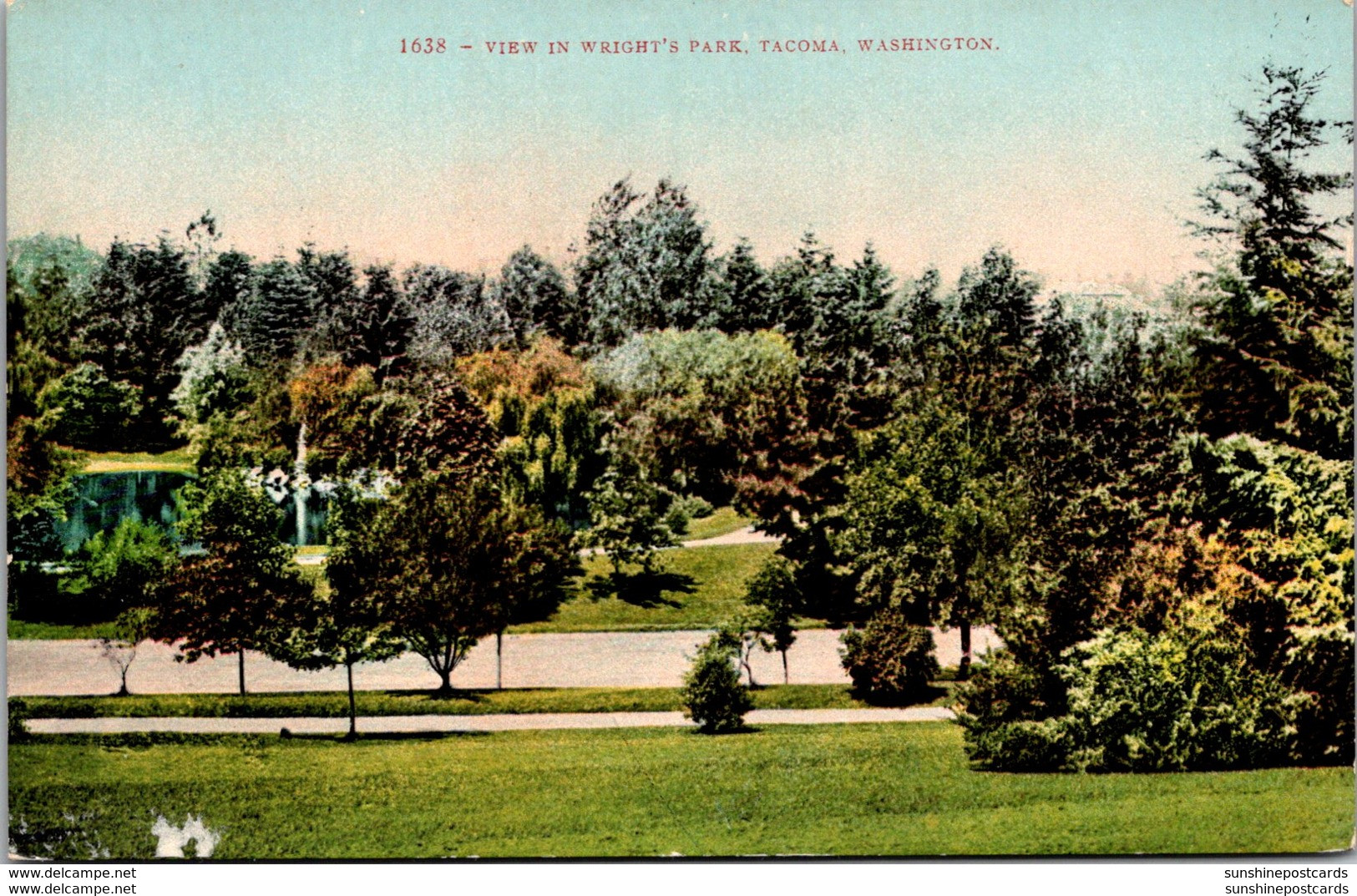 Washington Tacoma View In Wright' Park - Tacoma