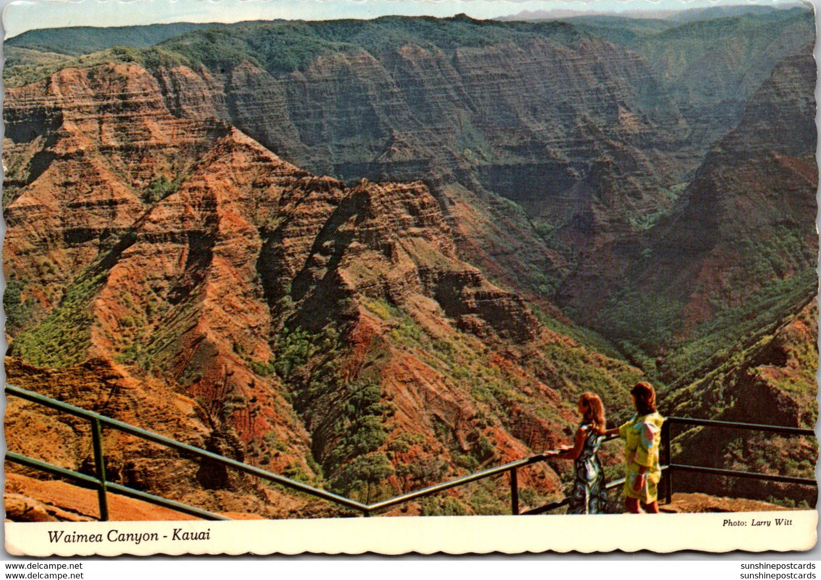 Hawaii Kauia Waimea Canyon 1970 - Kauai