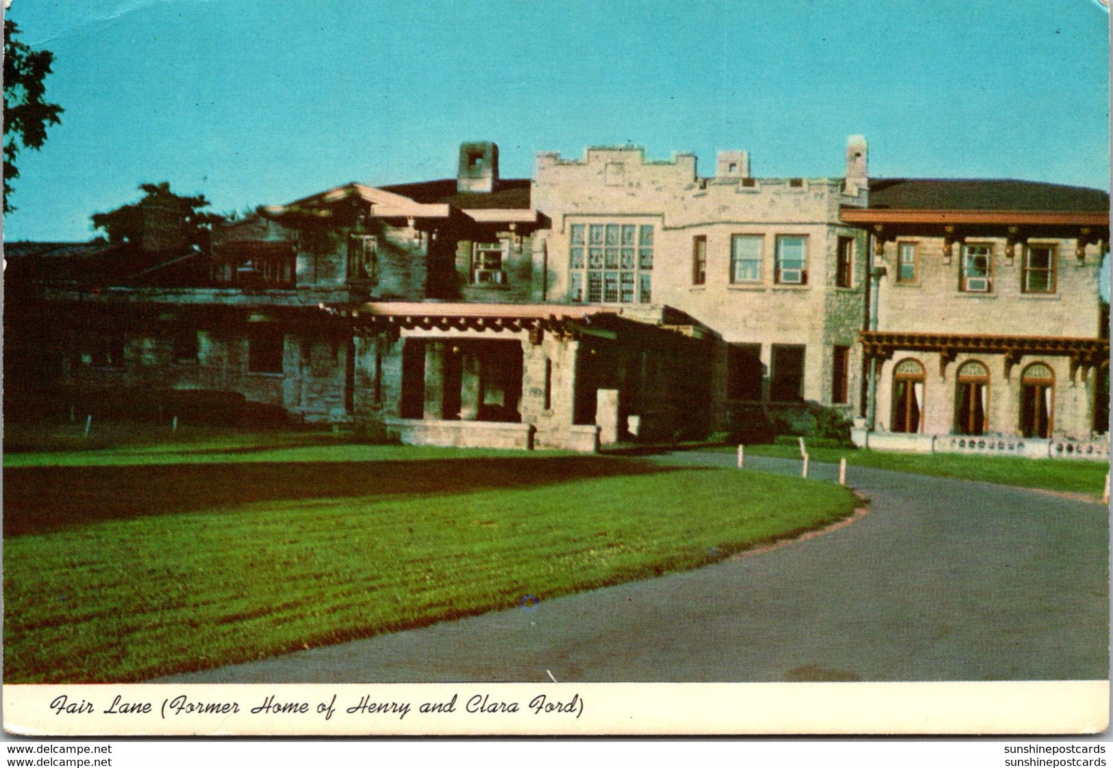 Michigan Dearborn Fair Lane Former Home Of Henry And Clara Ford - Dearborn