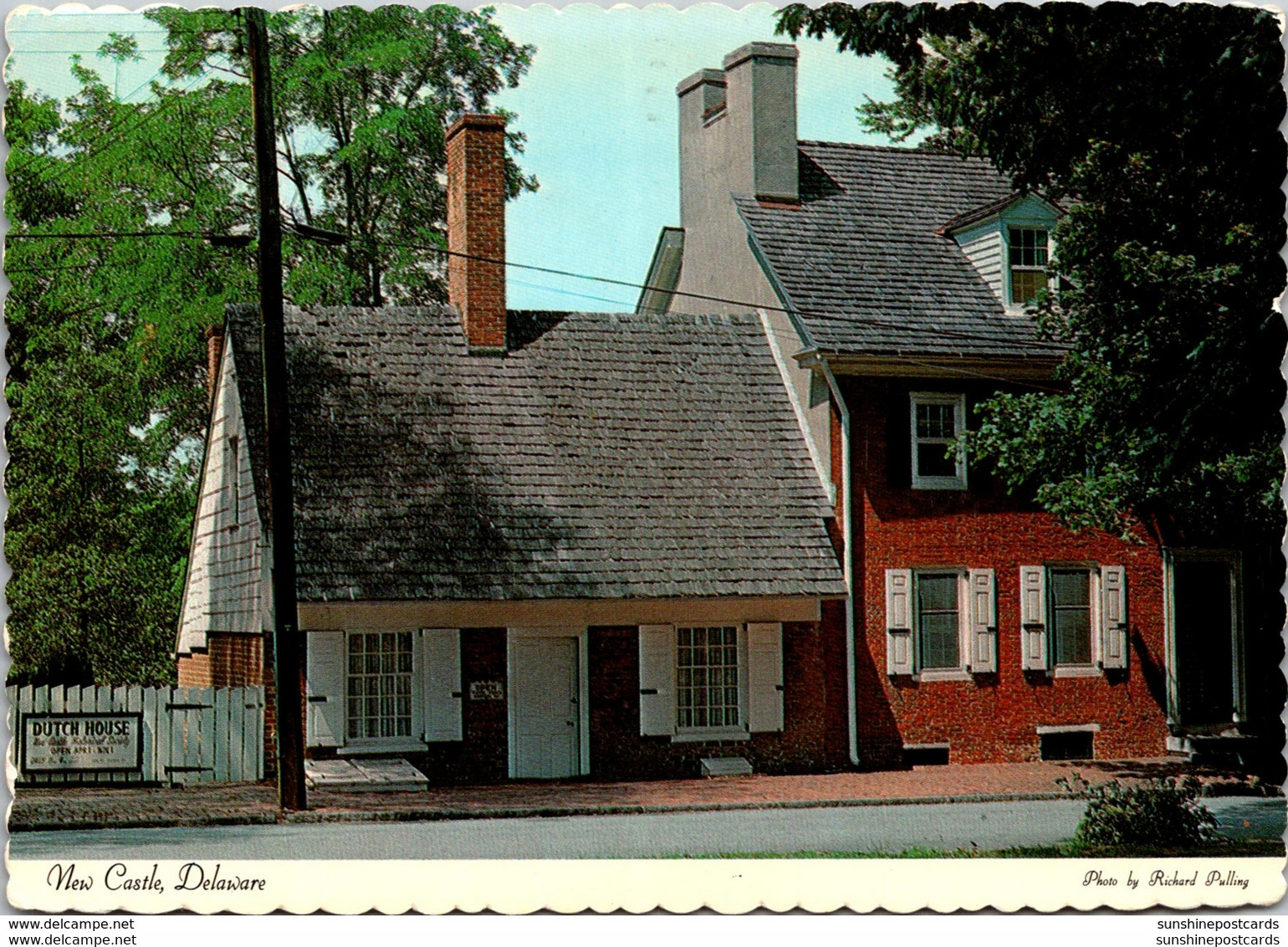 Delaware New Castle Old Dutch House 1975 - Autres & Non Classés
