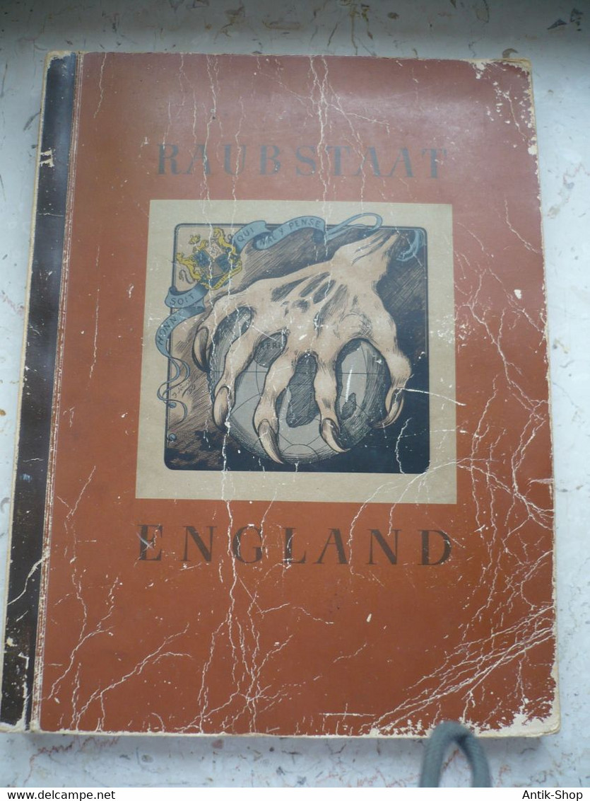 Sammelbilder-Album - Raubstaat England Von 1941 - Komplett (986) - Collections & Lots