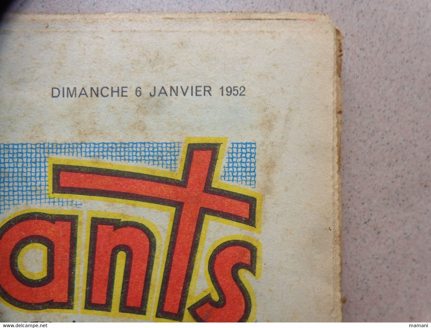 Coeurs Vaillants Année 1952 - Paquete De Libros