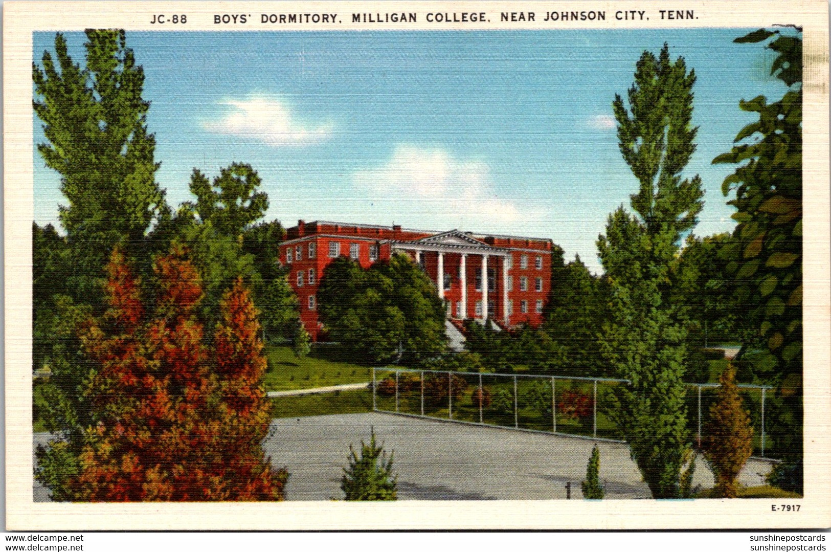 Tennessee Johnson City Boys' Dormitory Milligan College - Johnson City