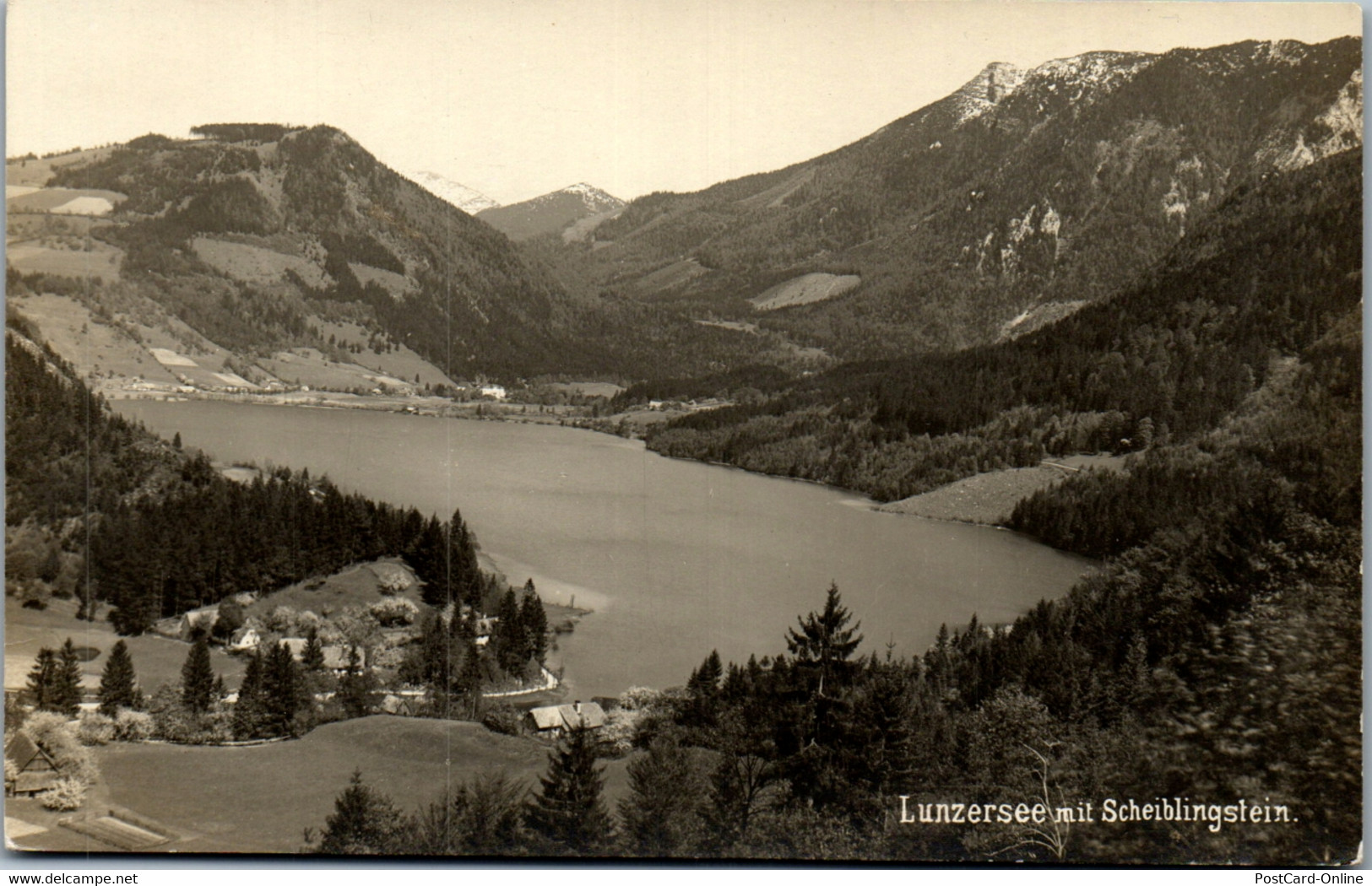 34659 - Niederösterreich - Lunzersee Mit Scheiblingstein , Lunz - Nicht Gelaufen - Lunz Am See
