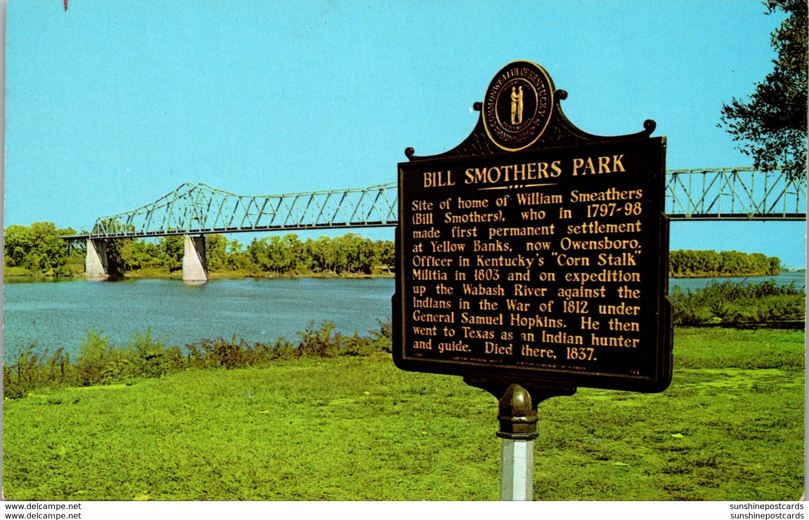 Kentucky Owensbooro Ohio River Front Bill Smothers Park - Owensboro