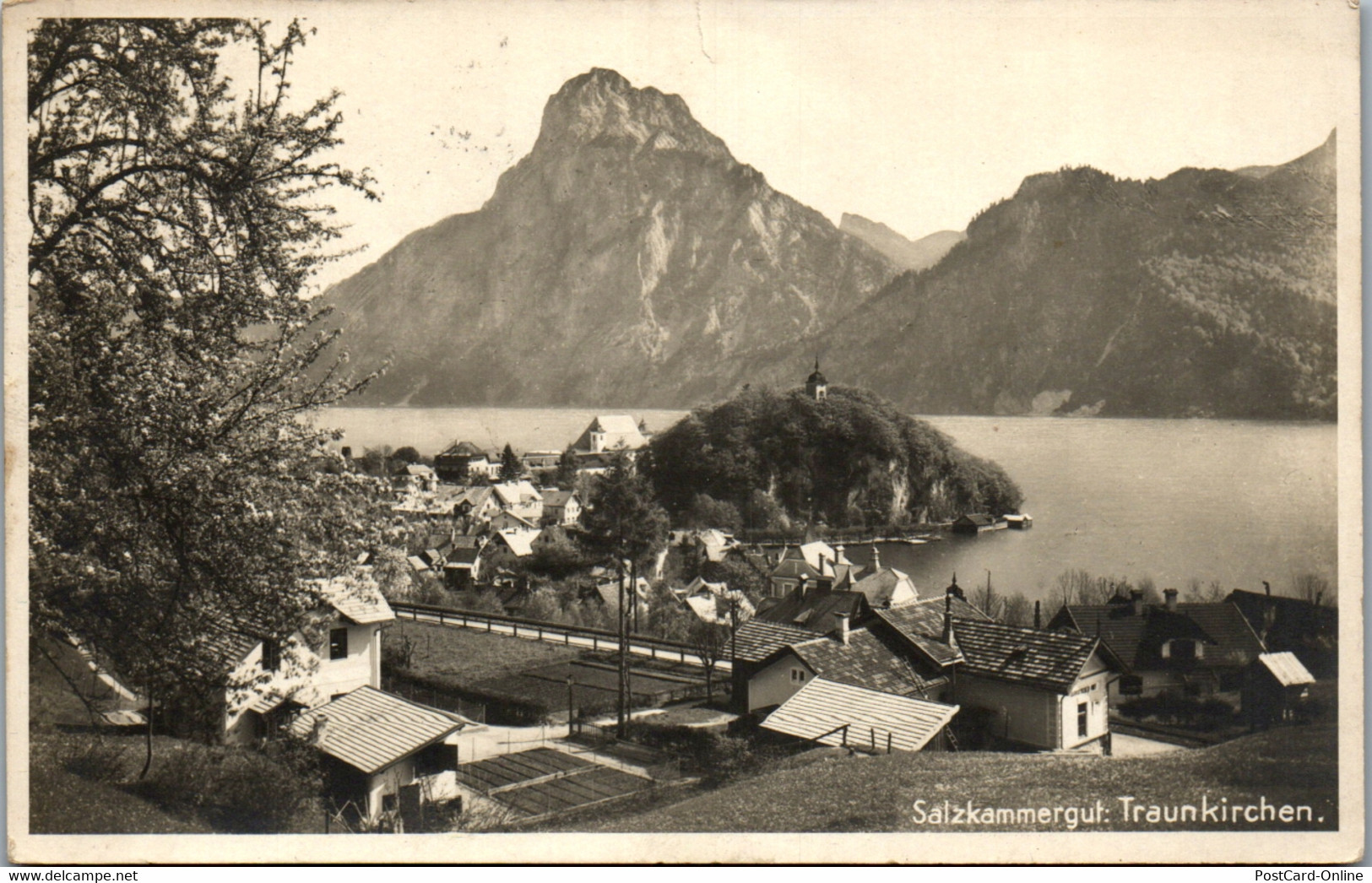 34951 - Oberösterreich - Traunkirchen , Salzkammergut - Gelaufen 1928 - Traun