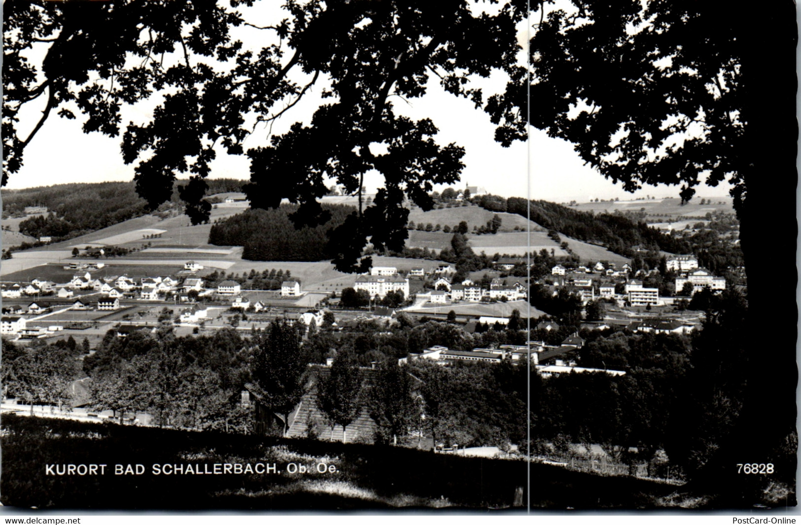 35008 - Oberösterreich - Bad Schallerbach , Panorama - Gelaufen 1968 - Bad Schallerbach