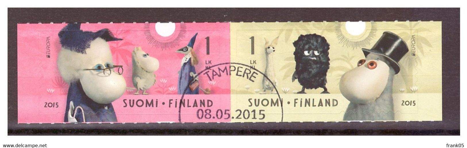 Finnland / Finland / Finlande 2015 Paar/pair EUROPA Gestempelt/used - 2015