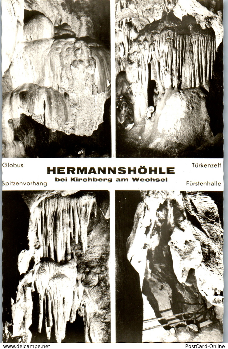 35160 - Niederösterreich - Kirchberg Am Wechsel , Hermannshöhle , Globus , Türkenzelt , Spitzenvorhang , Fürstenhalle - - Wechsel