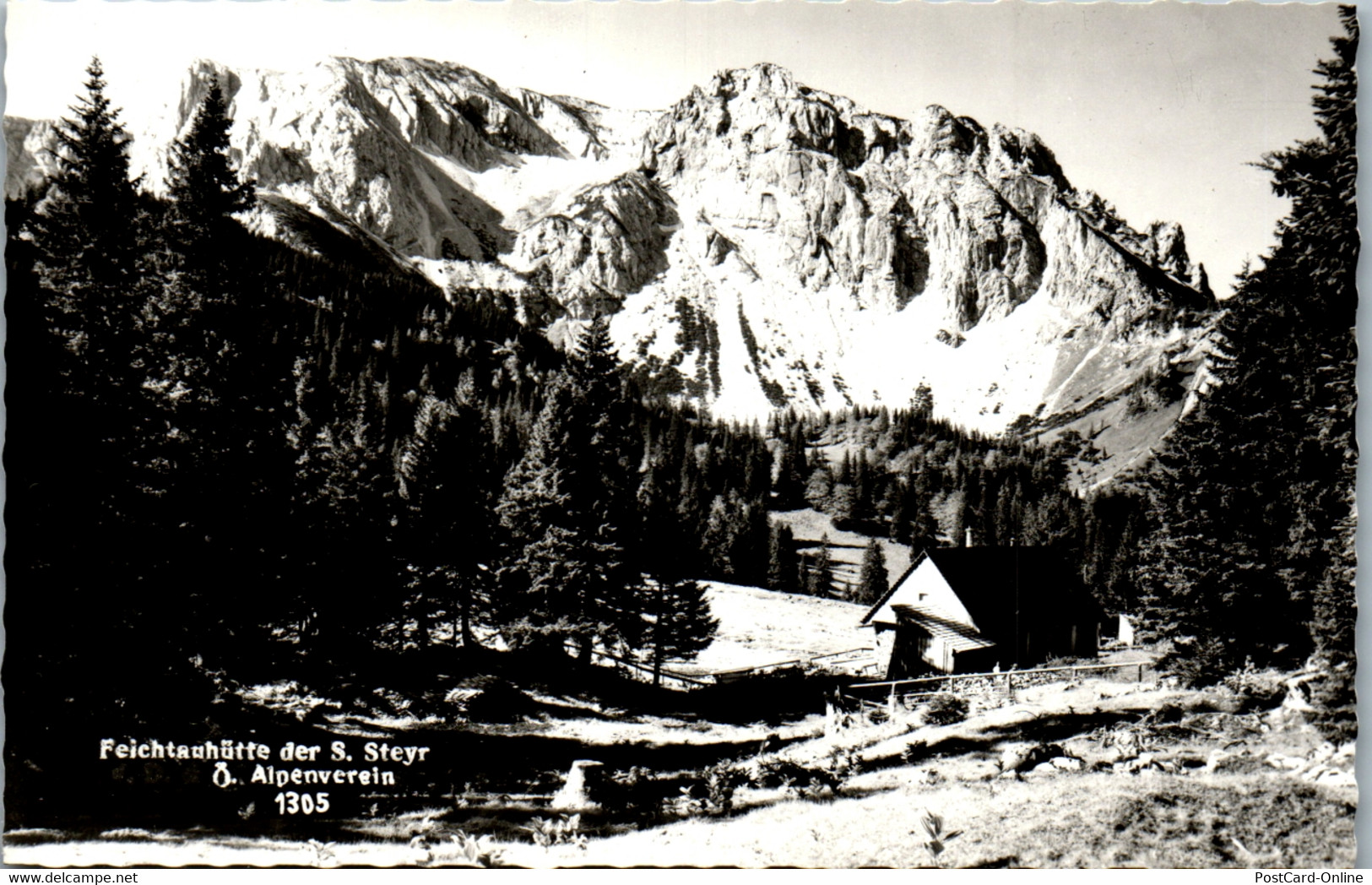 35162 - Oberösterreich - Molln , Feichtauhütte Der S. Steyr - Nicht Gelaufen - Hinterstoder