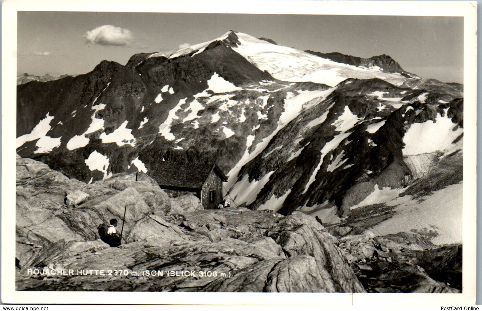 35171 - Salzburg - Rauris , Rojacher Hütte M. Sonnblick - Gelaufen 1951 - Rauris