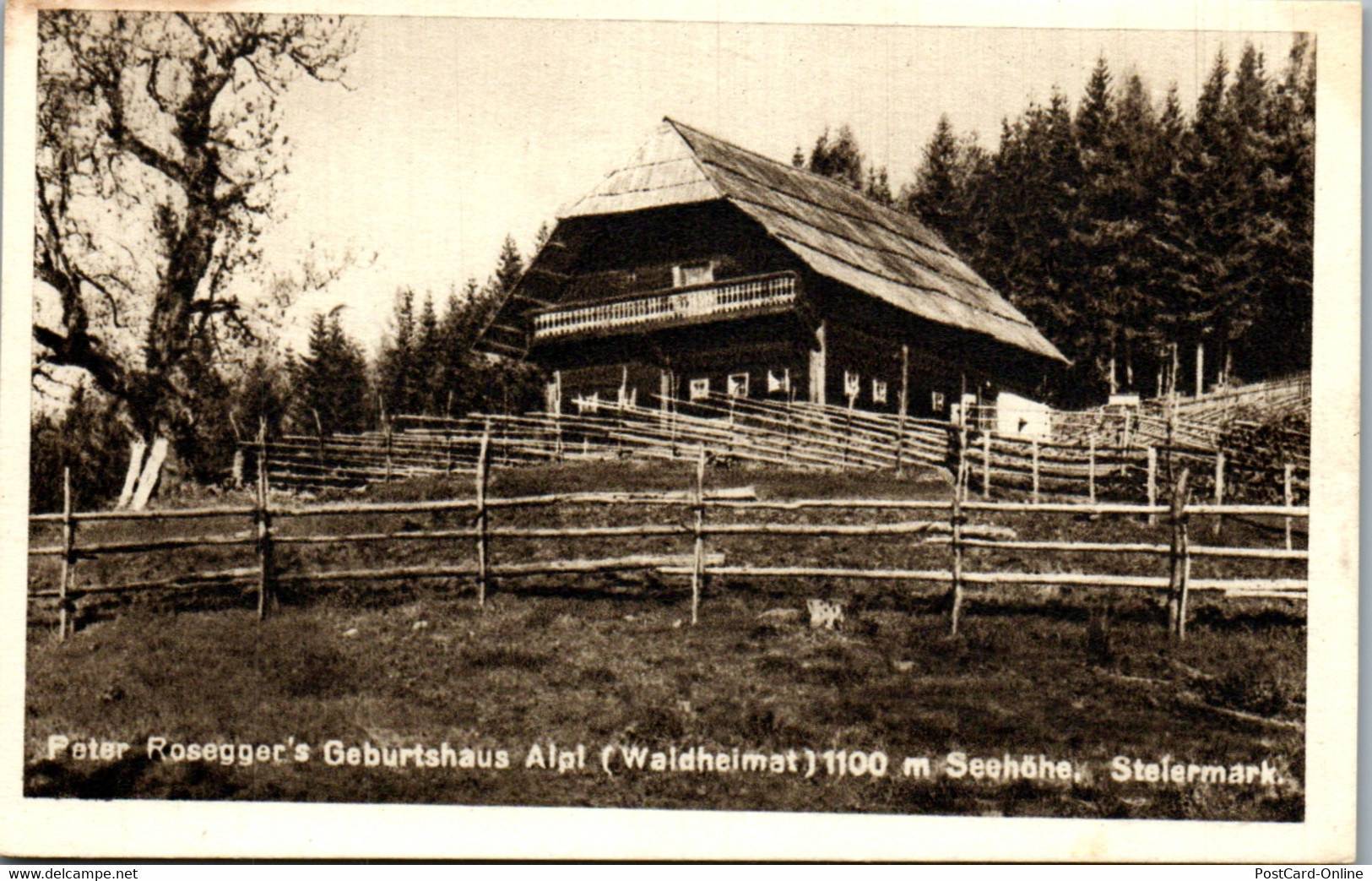 35207 - Steiermark - Krieglach , Alpl , Peter Rosegger's Geburtshaus , Waldheimat - Nicht Gelaufen - Krieglach