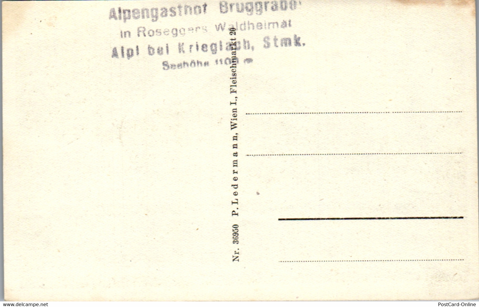 35207 - Steiermark - Krieglach , Alpl , Peter Rosegger's Geburtshaus , Waldheimat - Nicht Gelaufen - Krieglach