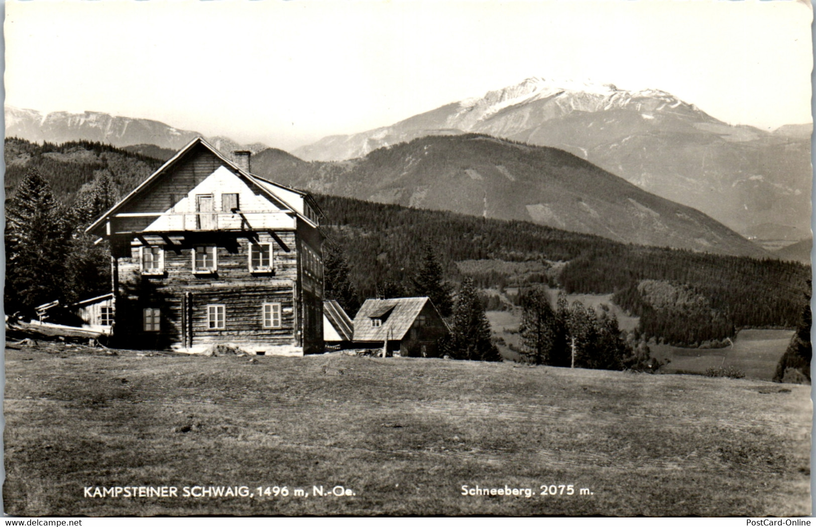 35216 - Niederösterreich - Kampsteiner Schwaig , Schneeberg - Nicht Gelaufen 1958 - Schneeberggebiet