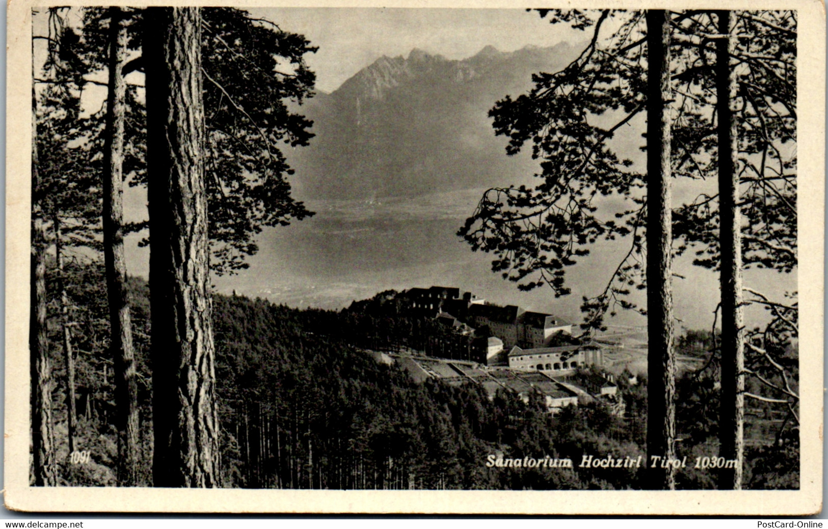 35230 - Tirol - Hochzirl , Sanatorium - Gelaufen 1933 - Zirl