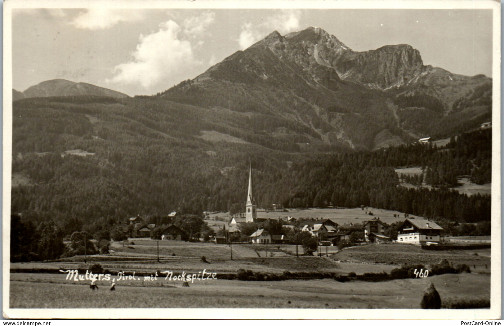 35291 - Tirol - Mutters Mit Nockspitze - Gelaufen 1937 - Mutters