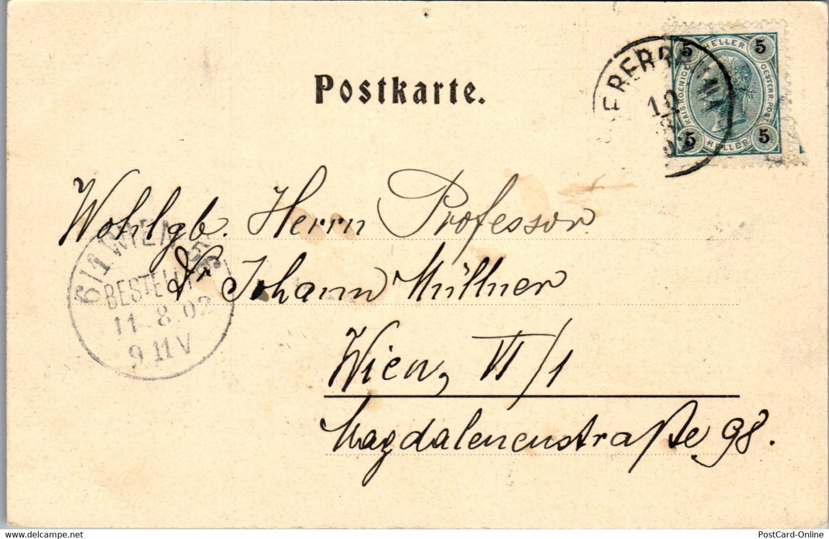 35337 - Tirol - Fieberbrunn , Weiler Lehngrube - Gelaufen 1902 - Fieberbrunn