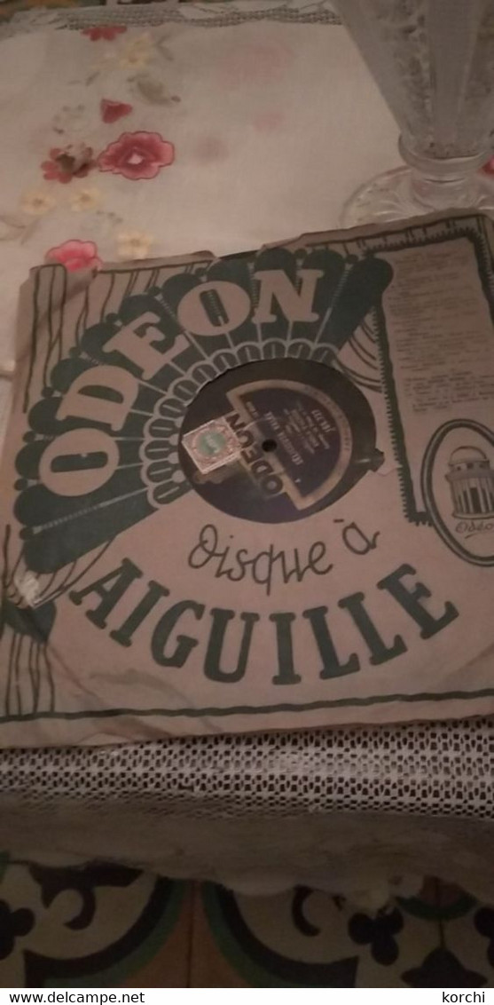 Disque A Aiguille ,Odéon , Délicieuse Valse,les Vaches Et Les Cochons - 78 G - Dischi Per Fonografi