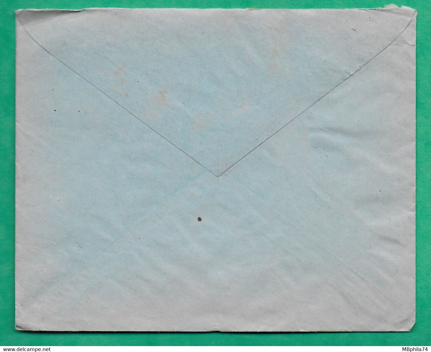 N°675 BANDE DE 5 BDF CERES MAZELIN CAD PARIS RUE D'ALLERAY POUR THOMERY SEINE ET MARNE LETTRE COVER FRANCE - 1945-47 Ceres Of Mazelin