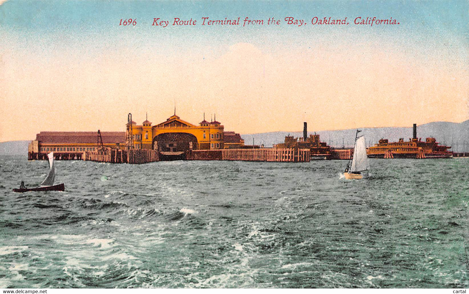 OAKLAND - California - Key Route Terminal From The Bay. - Oakland