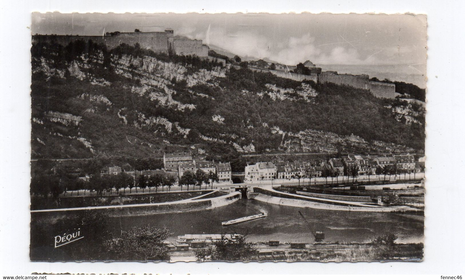 25 - BESANÇON Les BAINS - La Citadelle, Côté Rivotte - 1958 (D144) - Besancon